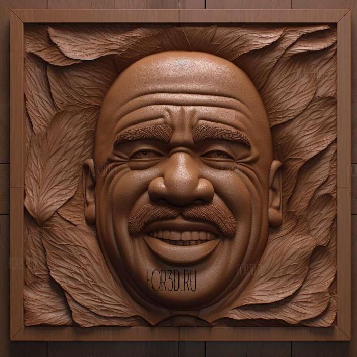 steve harvey 4 stl model for CNC